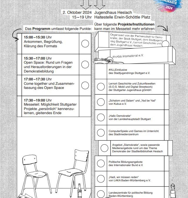 Stuttgarter Demokratiebildungswerkstatt 02. Oktober 2024